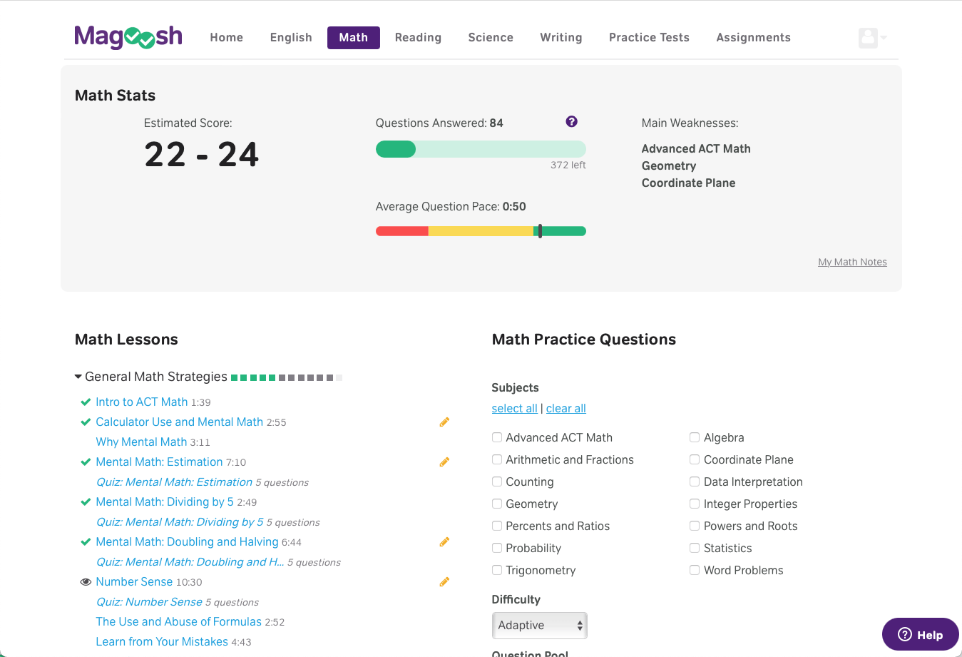 Act Online Test Prep On Demand Classes Magoosh - Artistic Ocean Illustration - Ultra HD